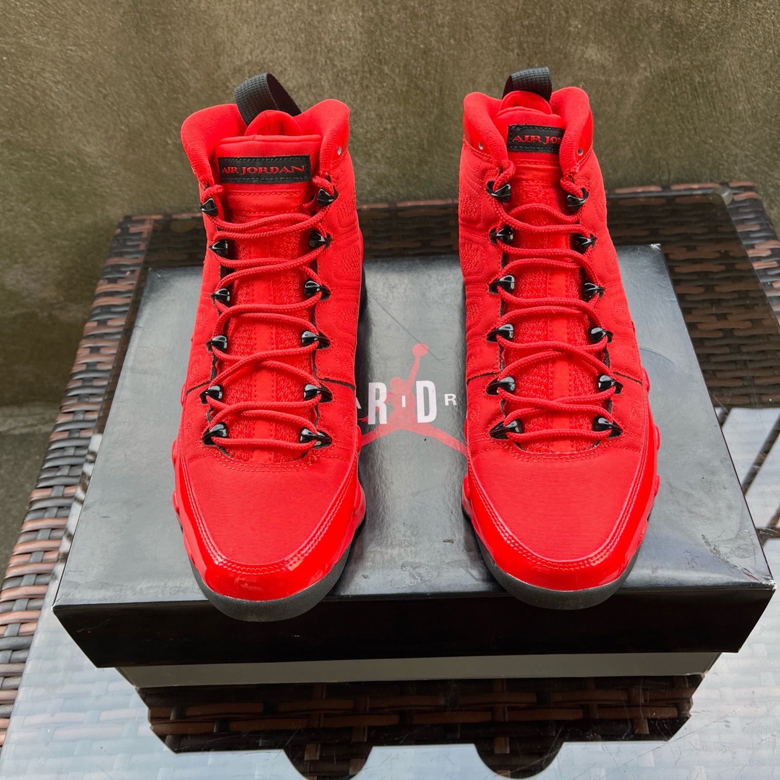 Air Jordan 9 Retro Chile Red/Black Size 8.5 Sneakers - photo 4