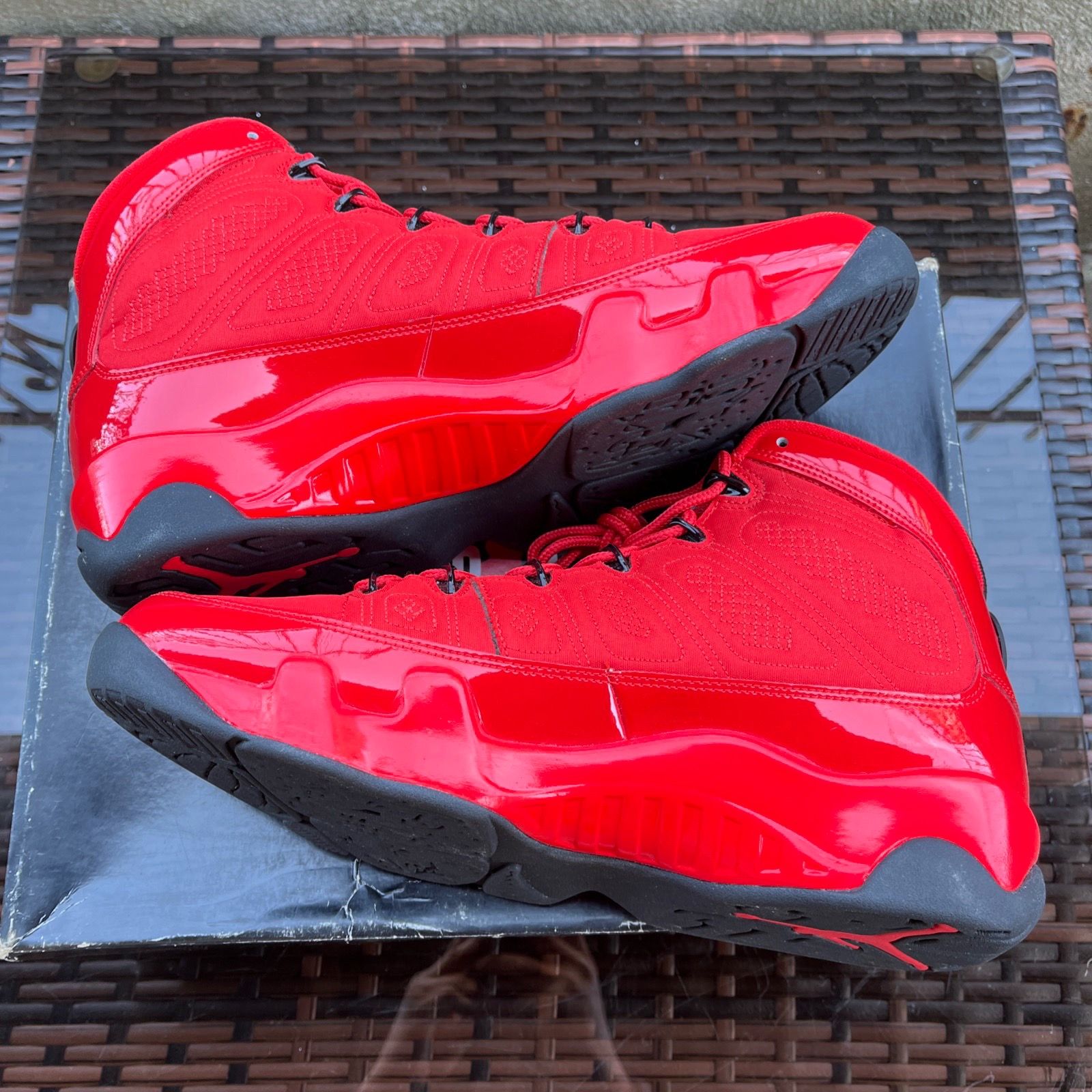 Nike Air Jordan 9 Retro Chile Red Size 12 New - photo 2