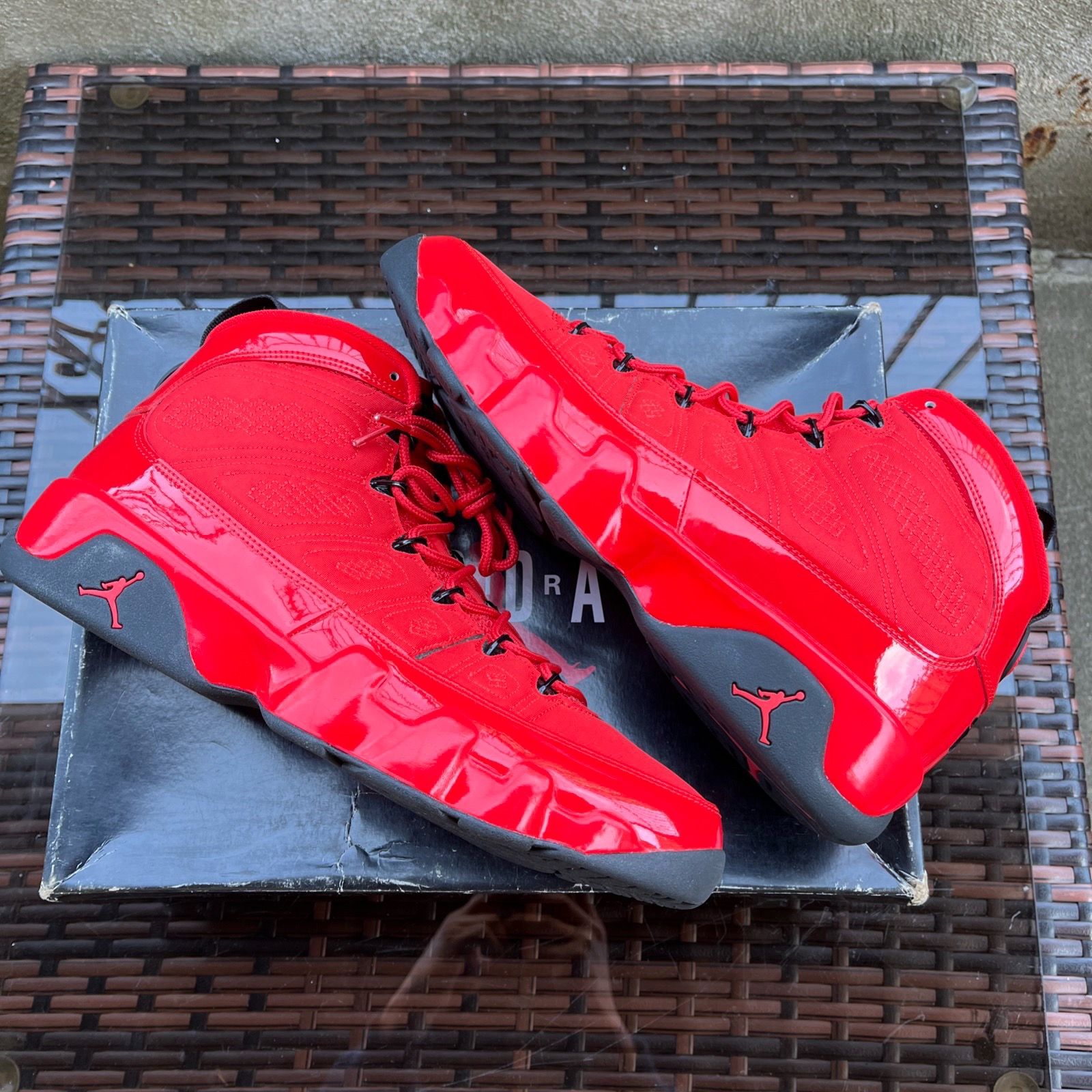 Nike Air Jordan 9 Retro Chile Red Size 12 New - photo 3