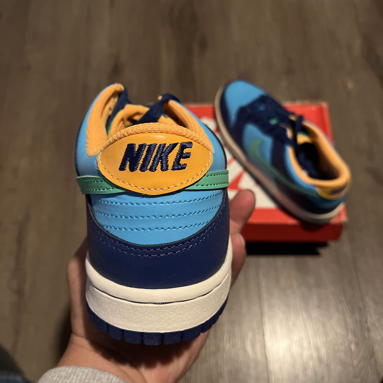 Nike Dunk Low GS 'All-Star 2023' Kyrie 7Y/8.5W BNIB - photo 3