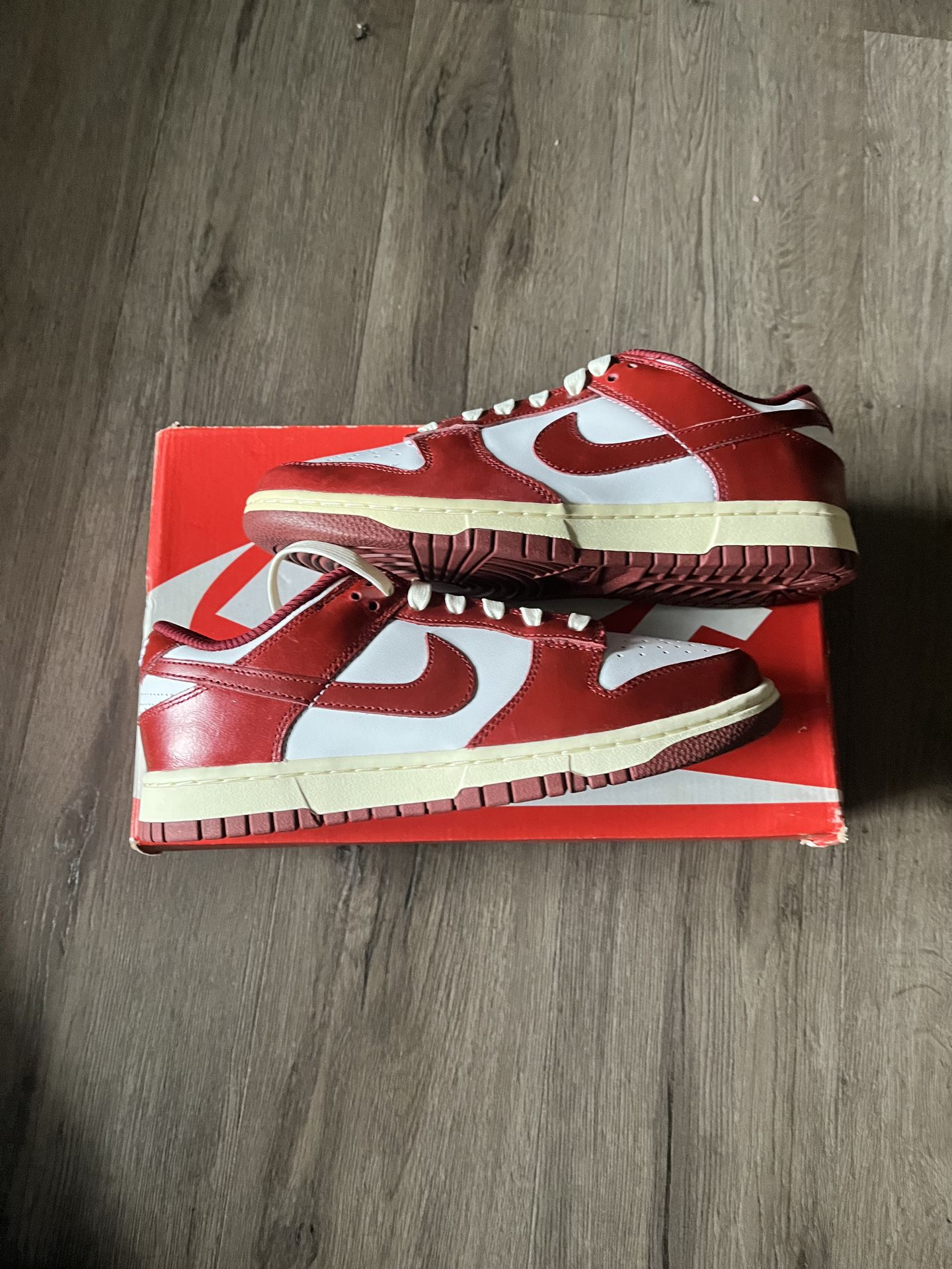 Nike Dunk Low PRM Vintage Team Red (Women's) - photo 2