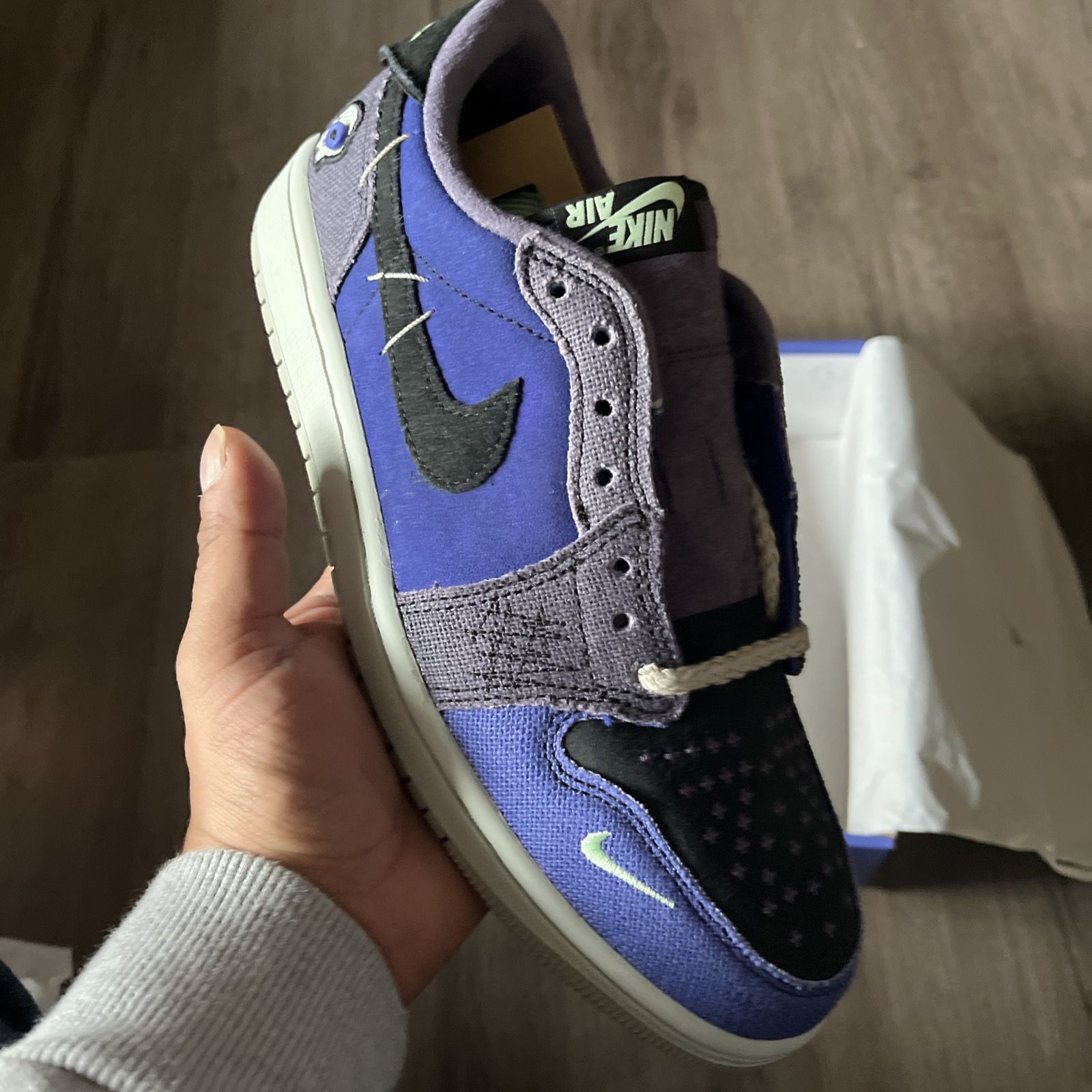 Jordan 1 Retro Low OG Zion Williamson Voodoo Alternate - photo 2
