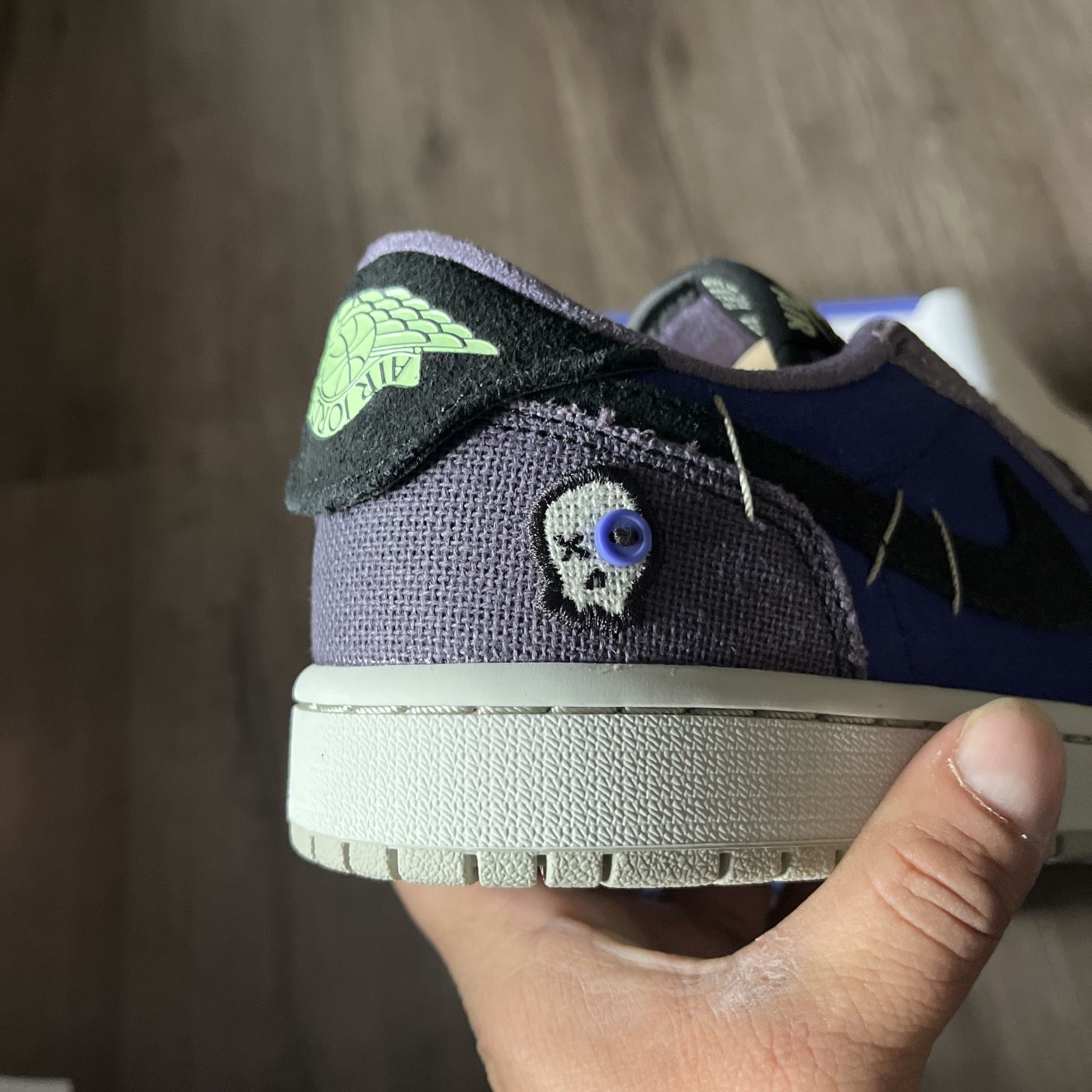 Jordan 1 Retro Low OG Zion Williamson Voodoo Alternate - photo 3