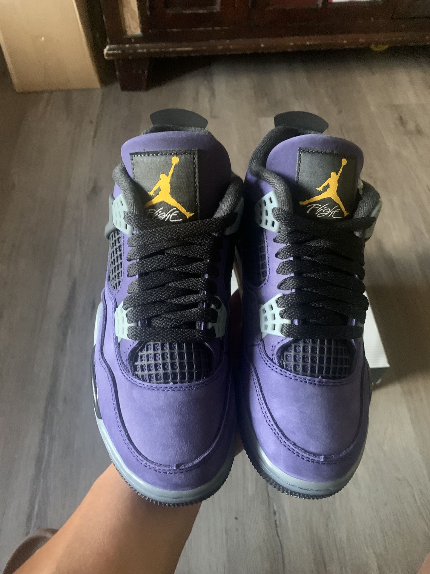 Jordan 4 Retro Lakers - photo 3