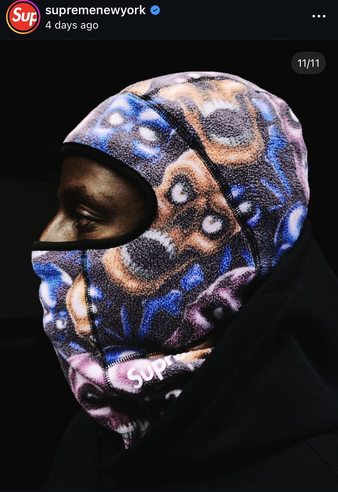 Supreme®/Marmot® Fleece Balaclava