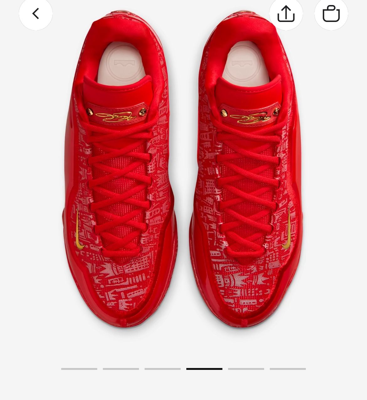 Nike LeBron 23 - Size 13 - Red - photo 4