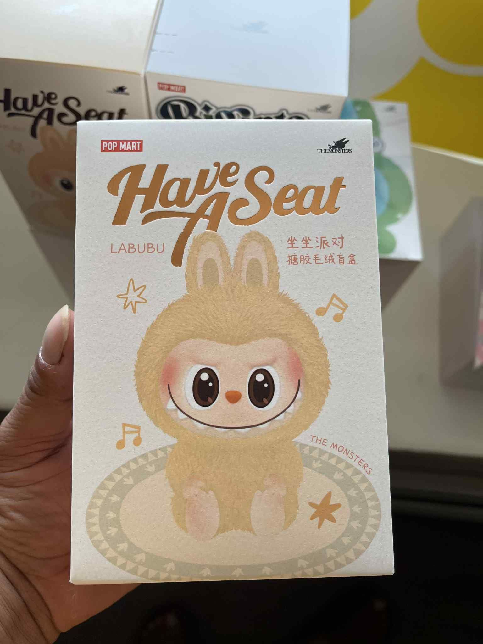 HAVE A SEAT POP MART LABUBU ZIZI
