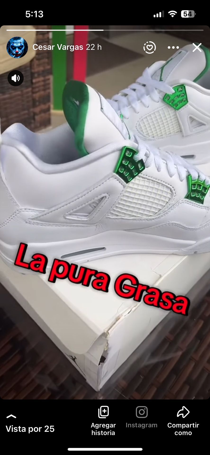 Jordan 4 Green Metallic - photo 5
