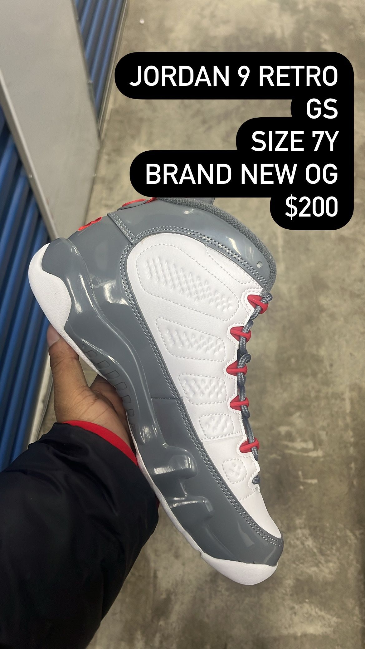 Jordan 9 Cool Grey