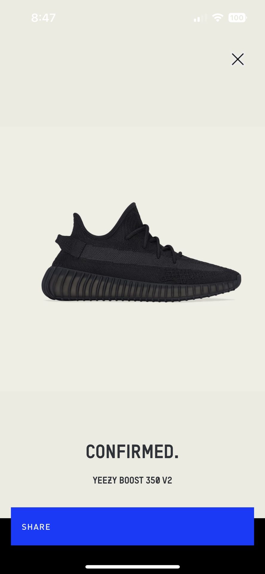 Adidas Yeezy 350 Black - photo 3