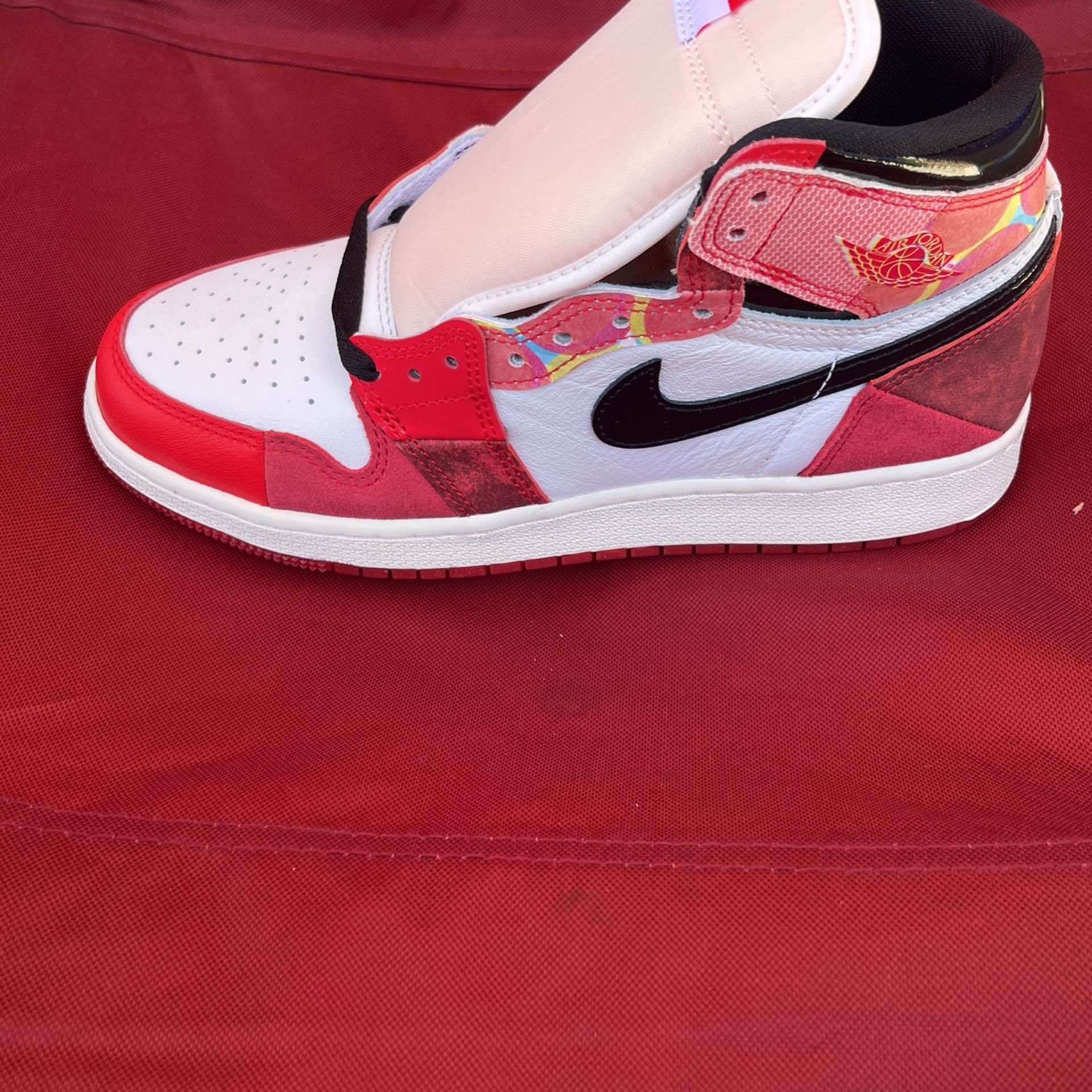 Jordan 1 High Spider-Man - photo 2