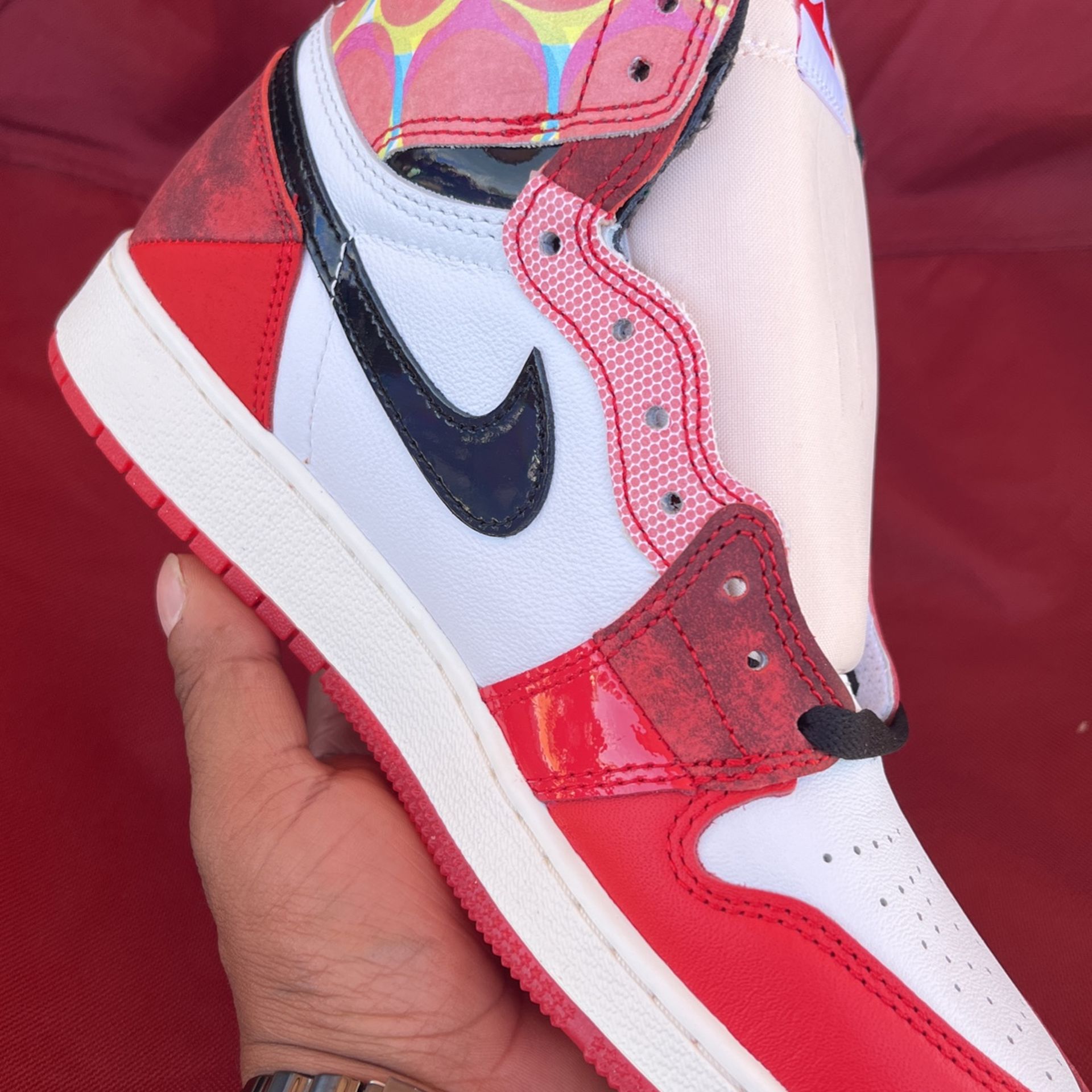 Jordan 1 High Spider-Man - photo 4