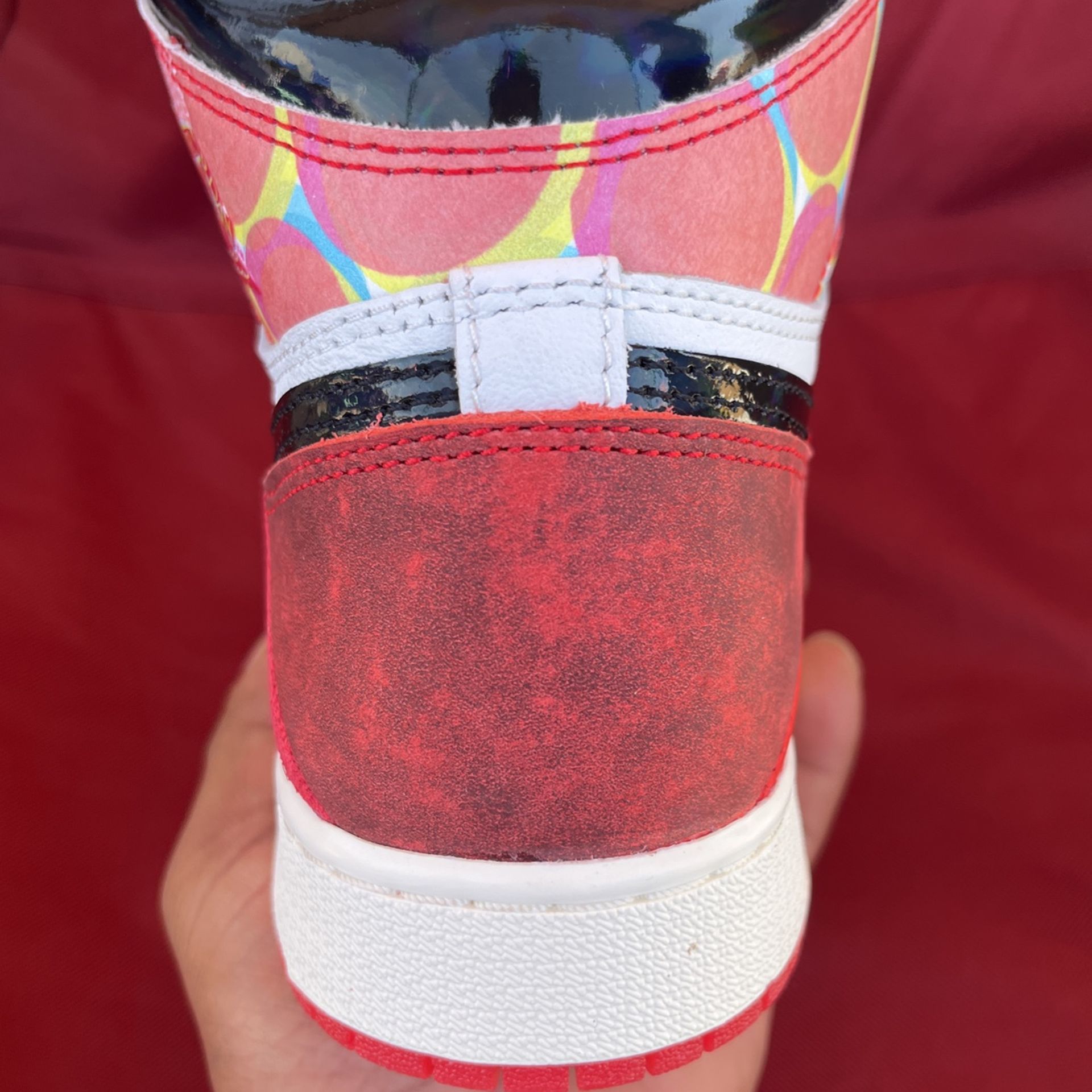 Jordan 1 High Spider-Man - photo 5