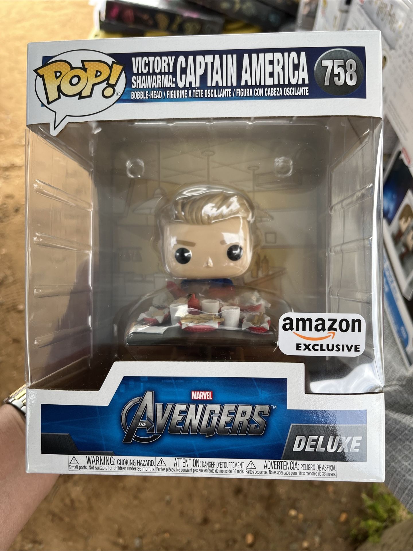 Funko Pop Captain America 758 Avengers Deluxe