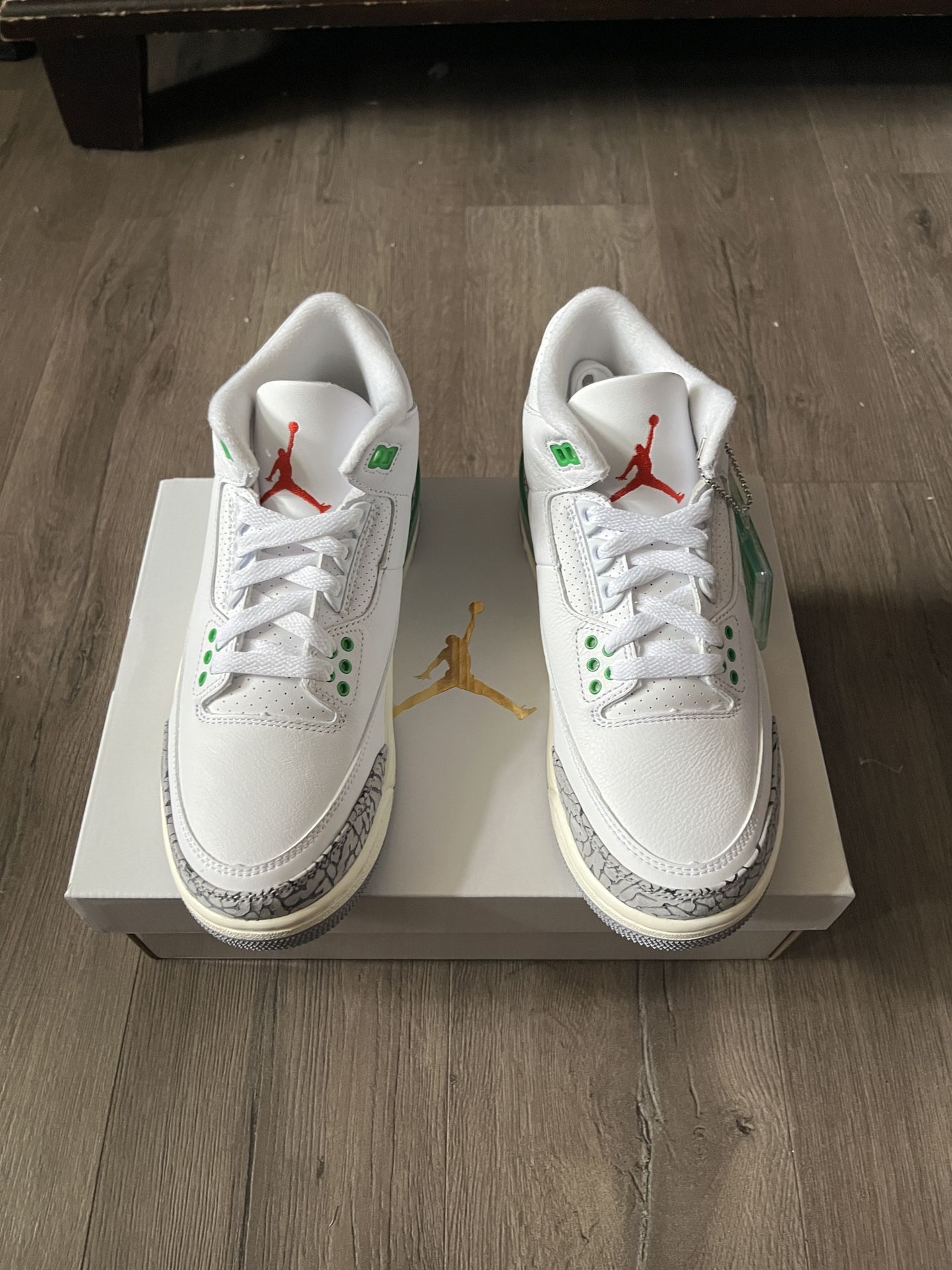 Jordan Retro 3 Green - photo 2