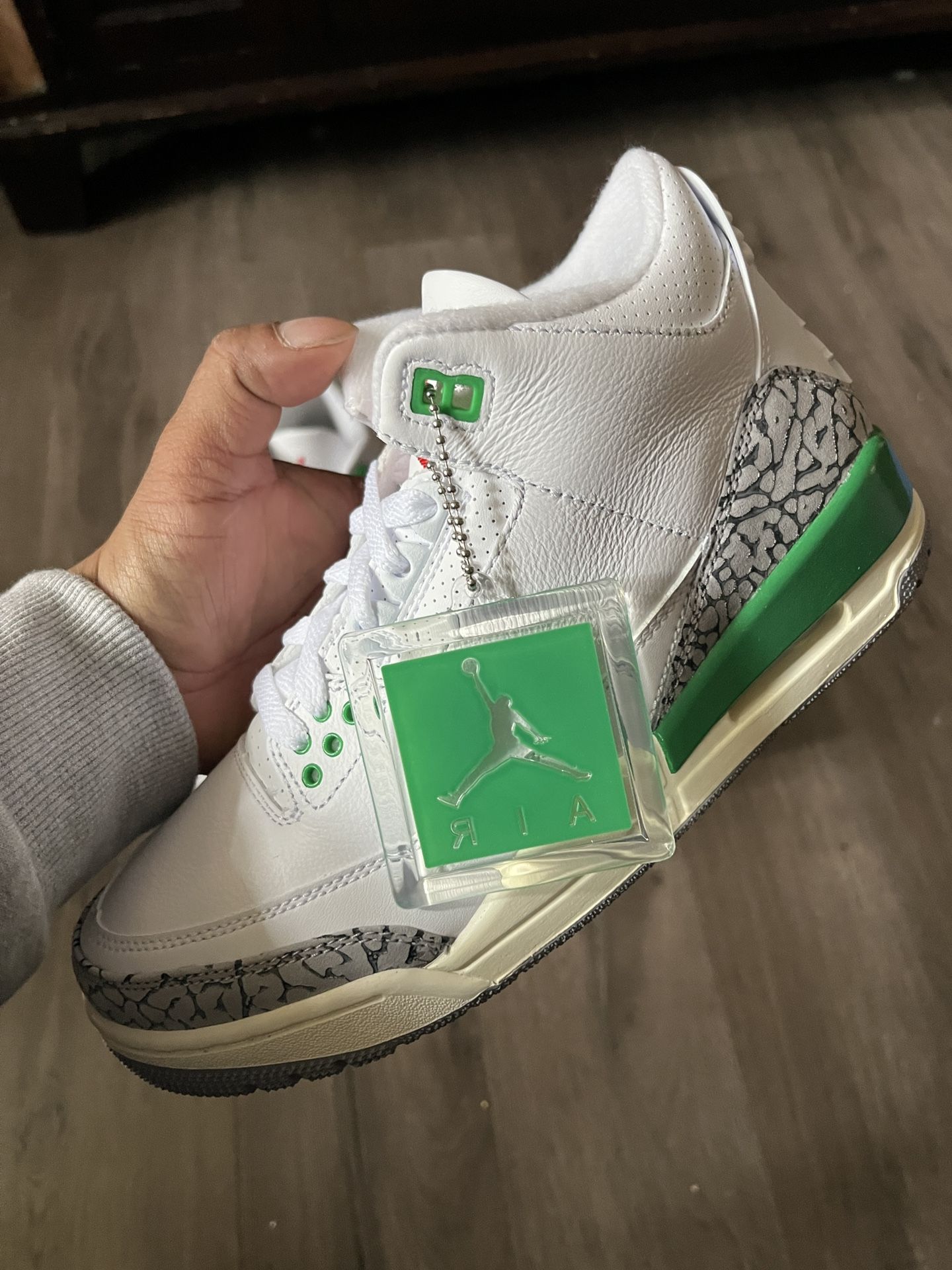 Jordan Retro 3 Green - photo 3