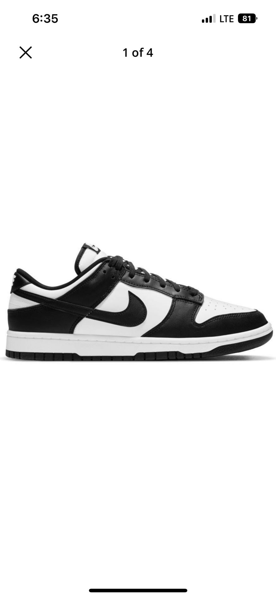 Nike Dunk Low Panda