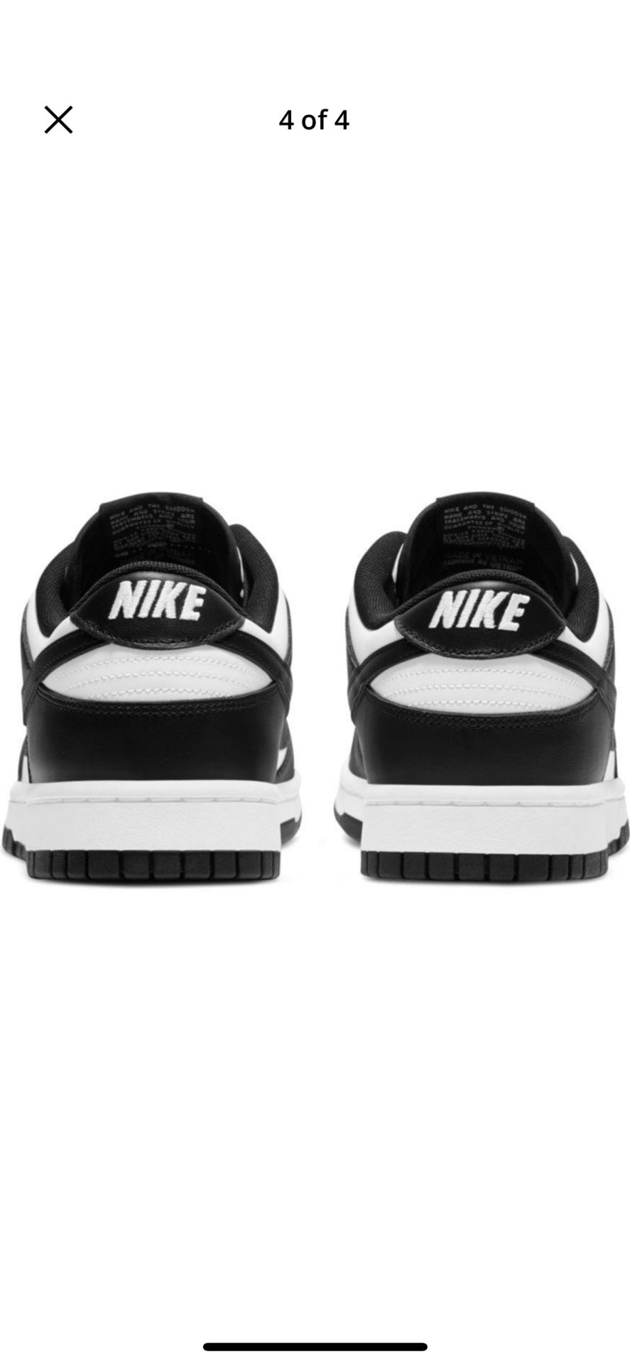 Nike Dunk Low Panda - photo 3