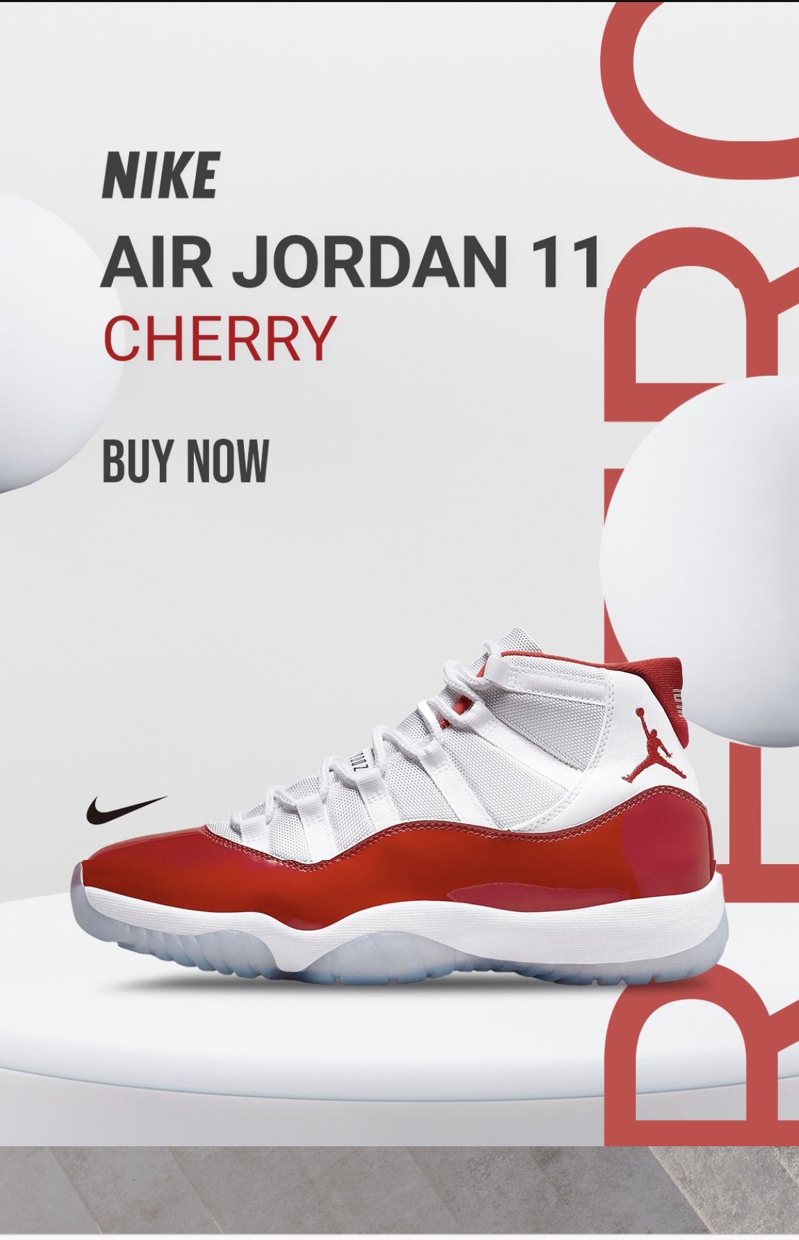Jordan 11 Cherry