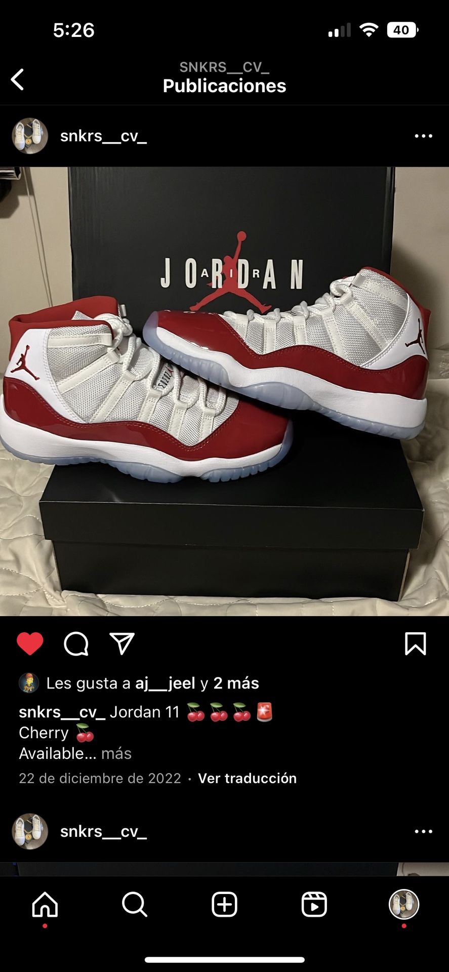 Jordan 11 Cherry - photo 2