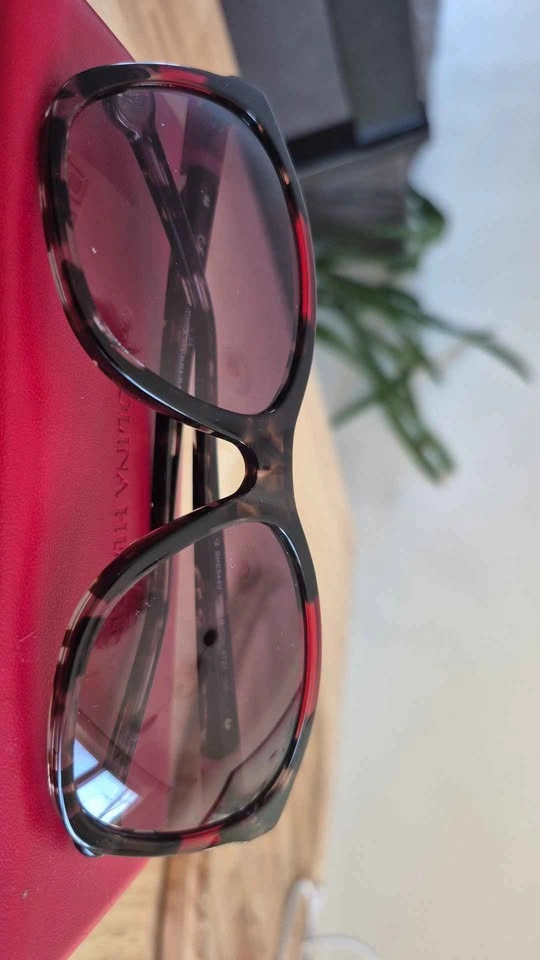 Carolina Herrera SHE844V 0721 Red Havana Cat Eye - photo 2