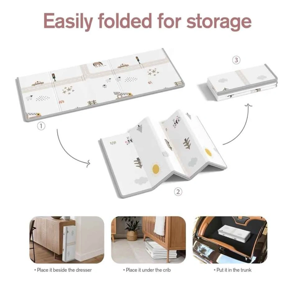 Large Safe Baby Playpen - 59x71inch Extra Large Play Pen with Ma - photo 4