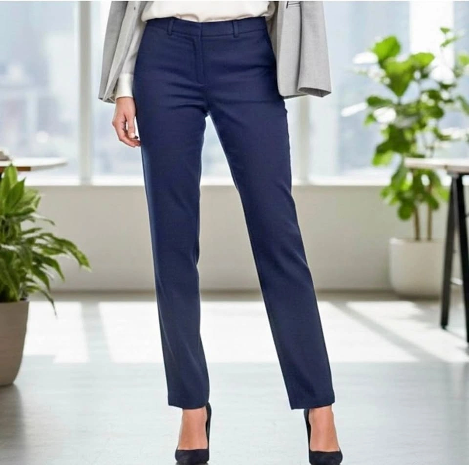 Ralph Lauren Navy Straight leg Dress Pants