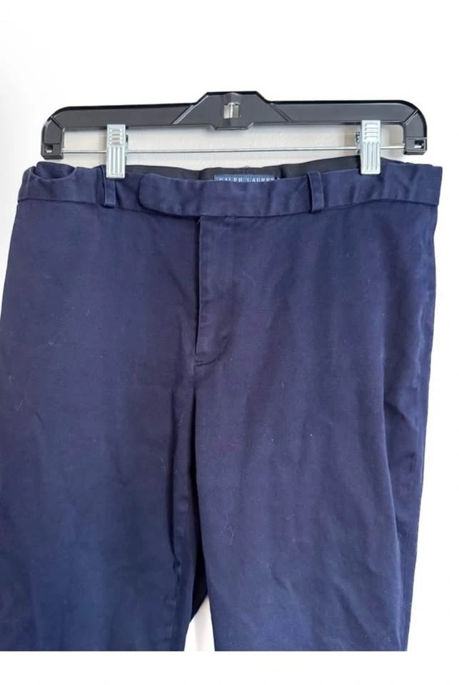 Ralph Lauren Navy Straight leg Dress Pants - photo 3
