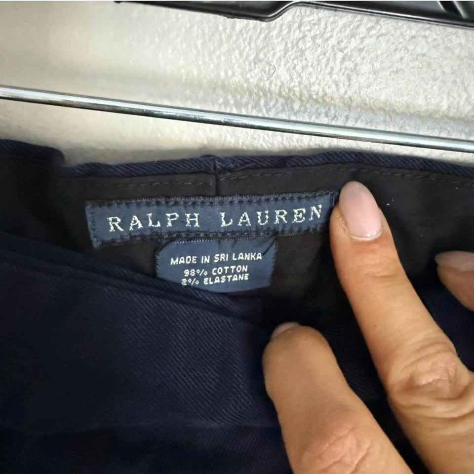 Ralph Lauren Navy Straight leg Dress Pants - photo 5