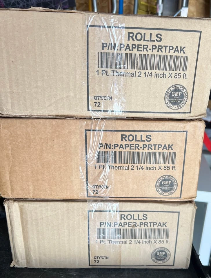 (72 Rolls) 2 1/4" x 85' Thermal Paper, POS Receipt Paper - photo 2