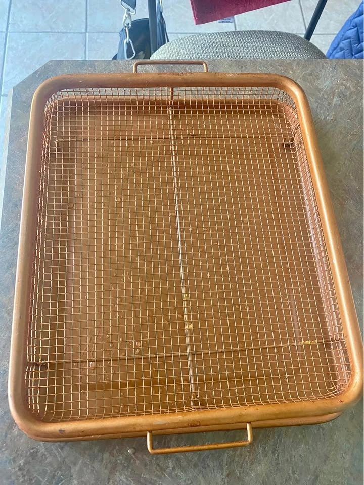 Copper Oven Air Fryer Basket/Tray