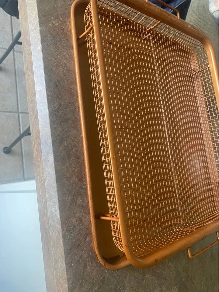 Copper Oven Air Fryer Basket/Tray - photo 2