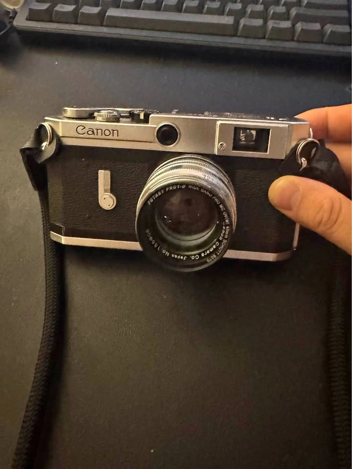 Rare Canon VIL (6L) Rangefinder Film Camera w/ 50mm f1.8 Lens