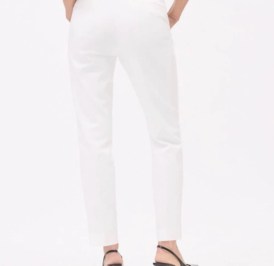 RW&CO. White Cropped Ankle Dress Pants - Size L - photo 3