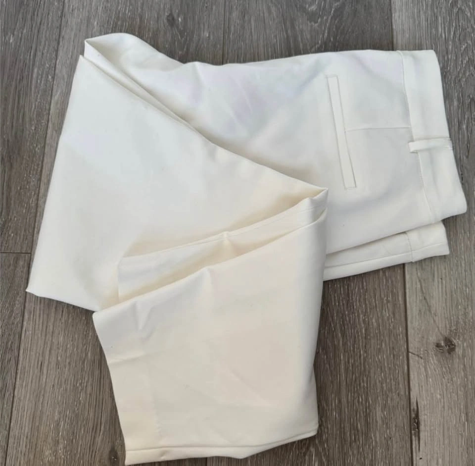 RW&CO. White Cropped Ankle Dress Pants - Size L - photo 5