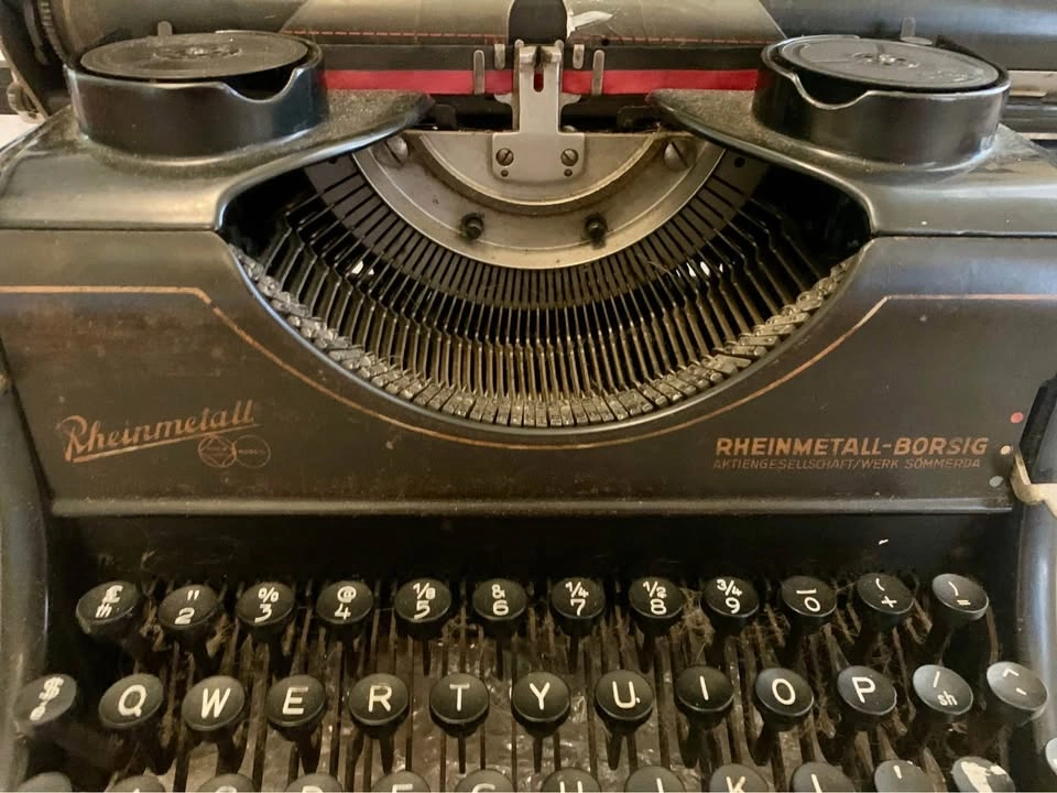 Vintage Rheinmetall-Borsig Typewriter (1930s-40s) - Working - photo 3