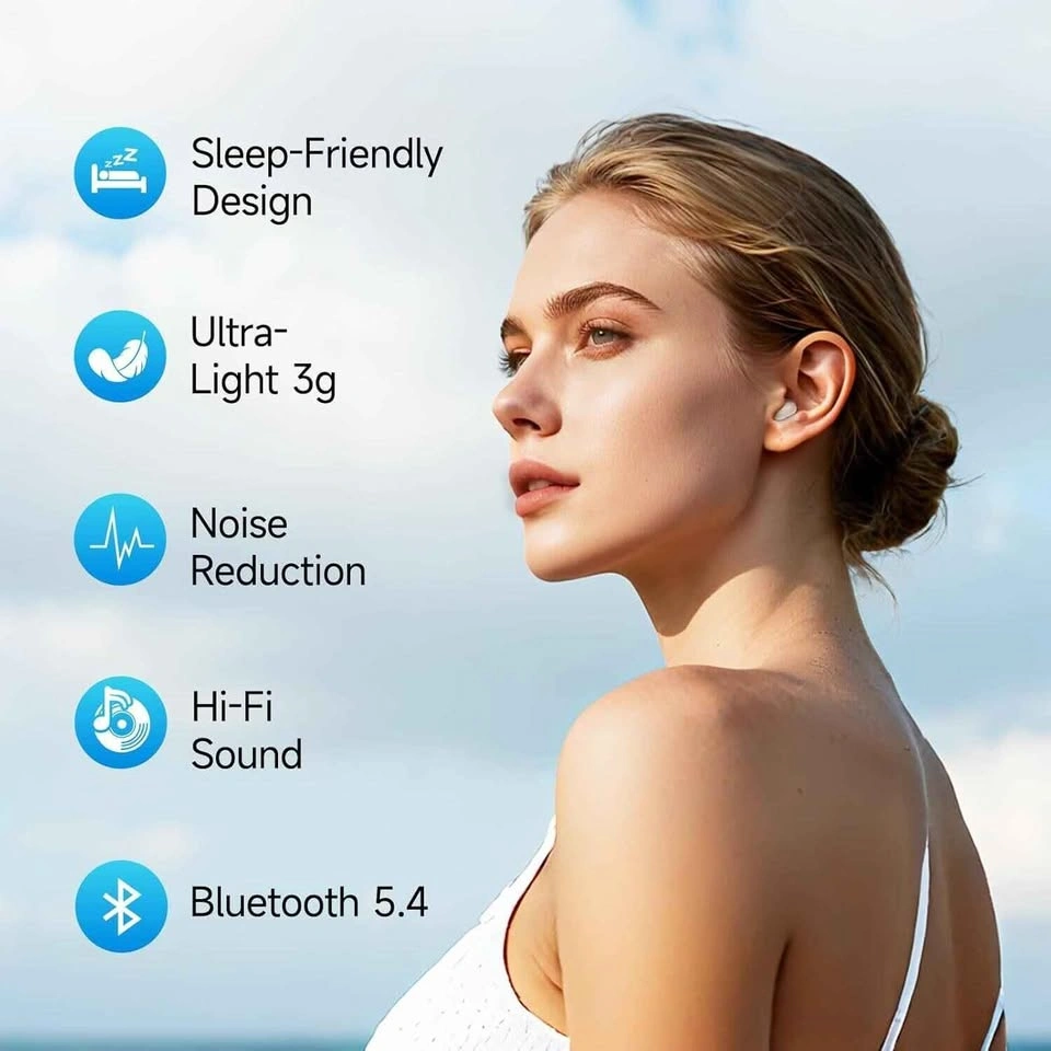 Sleep Earbuds Wireless Bluetooth Noise Reduction for Side Sleepe - photo 2