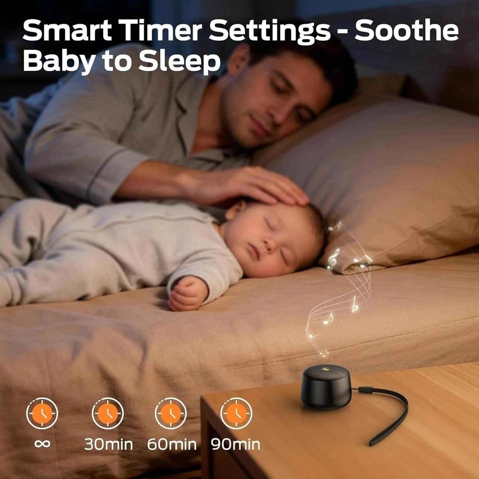 Monster Portable White Noise Sound Machine Sleep Timer - photo 3