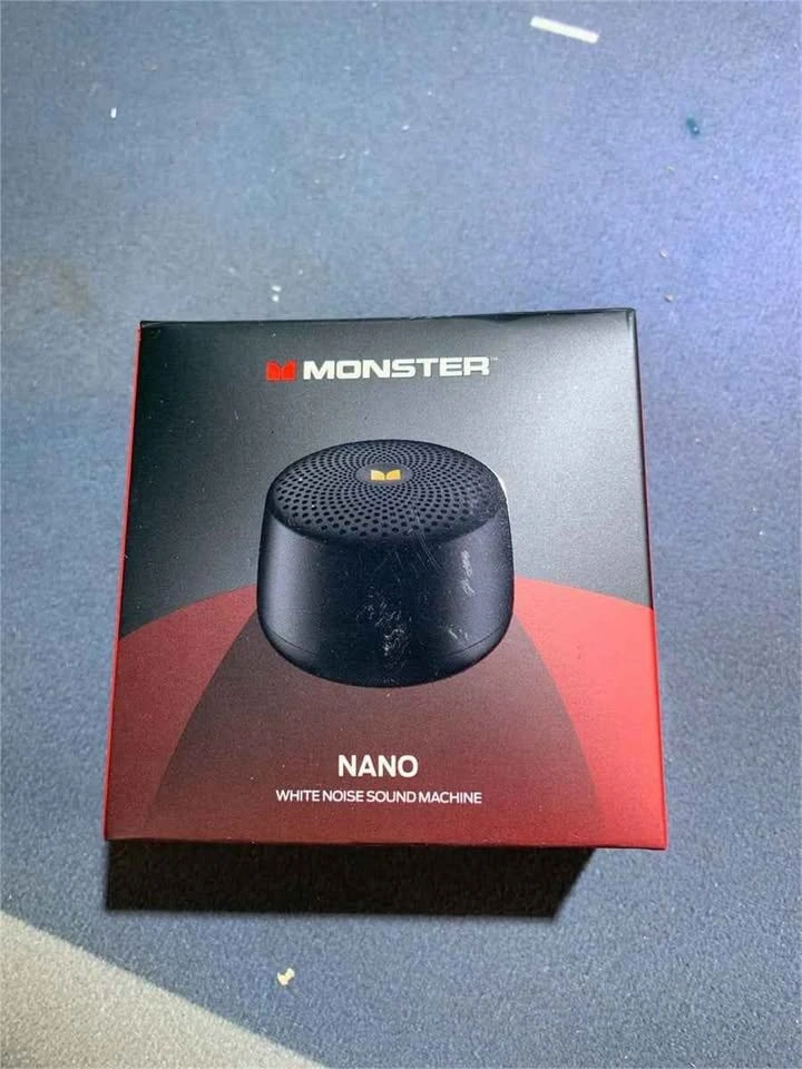 Monster Portable White Noise Sound Machine Sleep Timer - photo 5