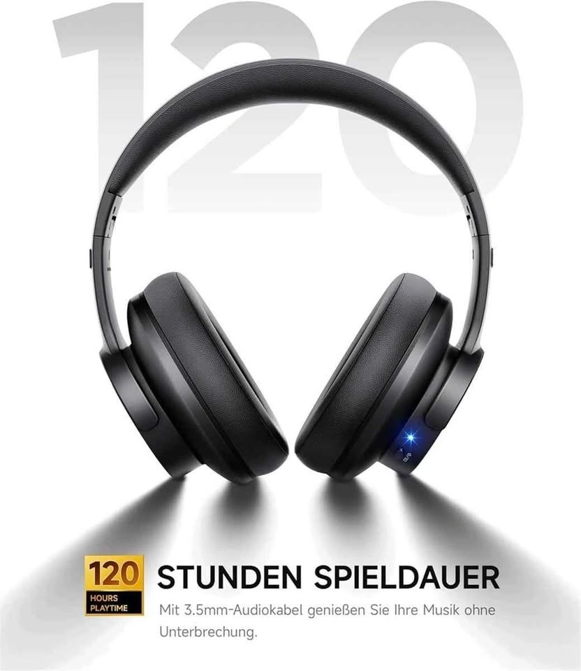 Picun B8 Wireless Over-Ear Headphones Super Bass - photo 2