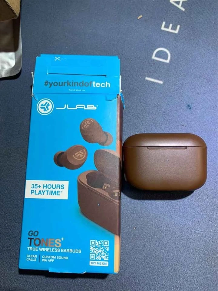 JLab GO Pop+ Brown Wireless Earbuds - photo 5
