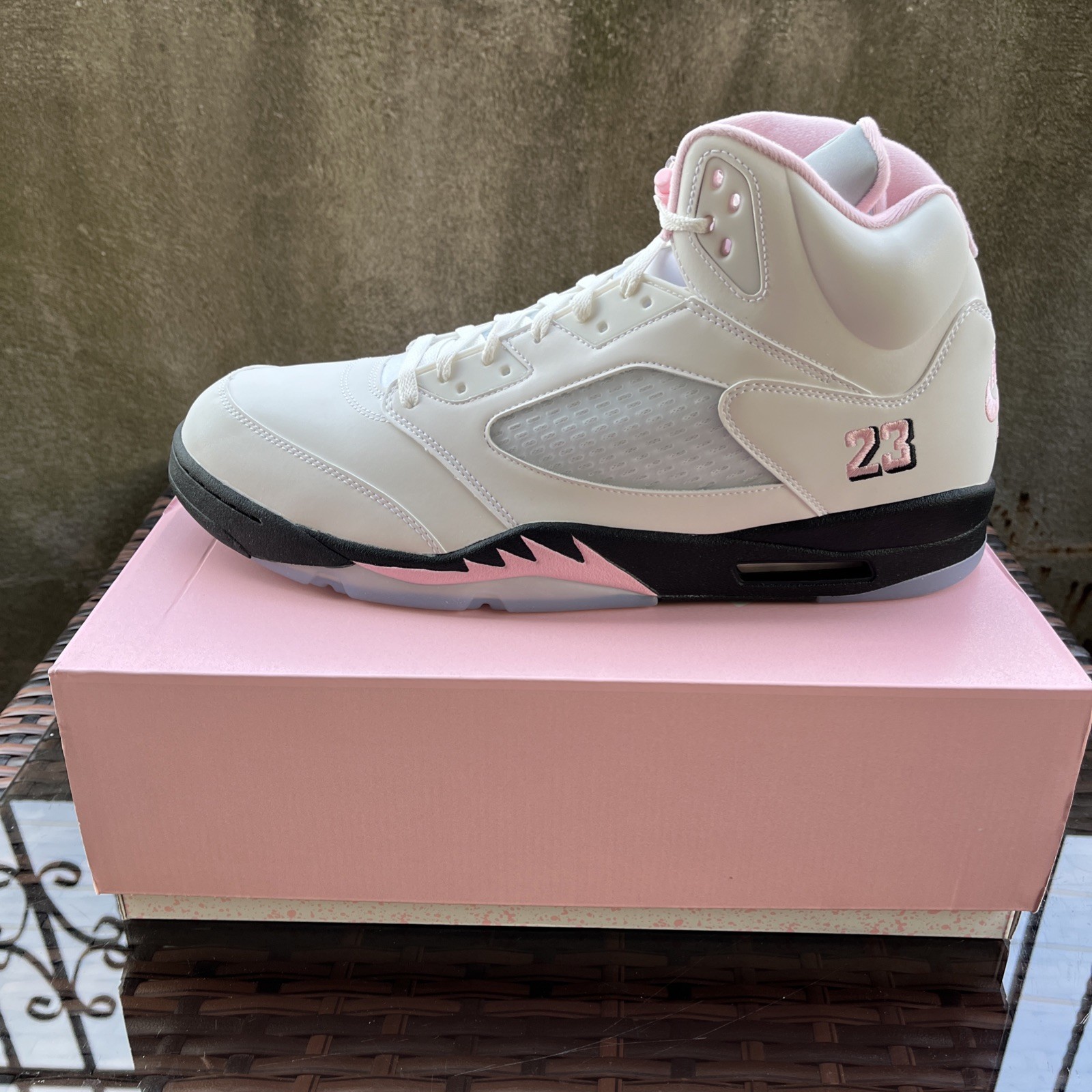 Air Jordan 5 Retro Medium Soft Pink HQ7978-102 New Size 18 - photo 2