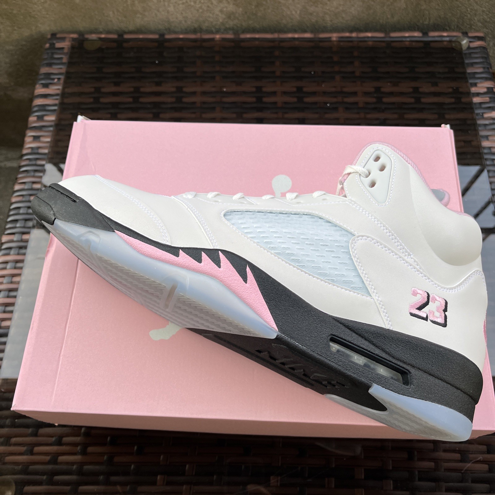 Air Jordan 5 Retro Medium Soft Pink HQ7978-102 New Size 18 - photo 3