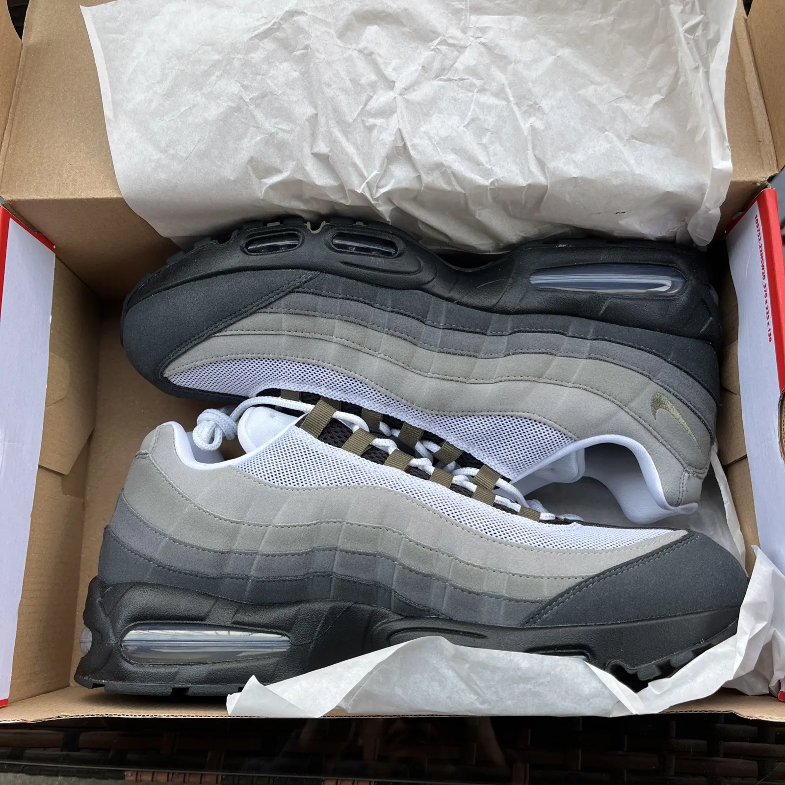 Nike Air Max 95 OG Big Bubble Black Olive 15.5W/14M HJ5996-003