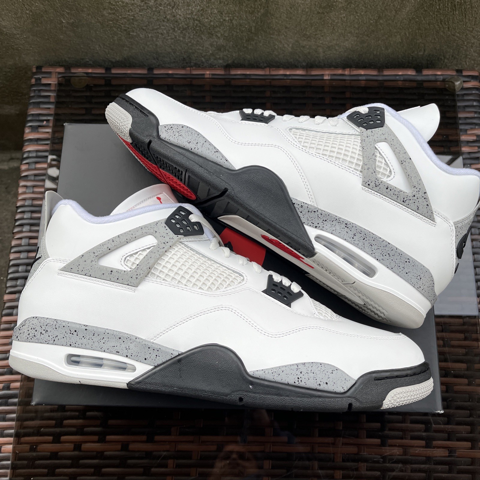Air Jordan 4 Retro OG White Cement 2025 - Size 17 - photo 4