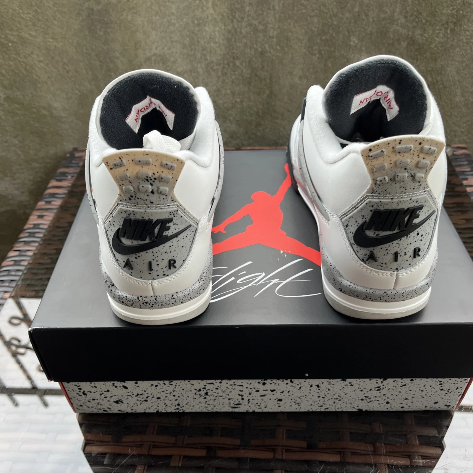 Air Jordan 4 Retro 'White Cement' FV5029-100 Size 7 Men - photo 5