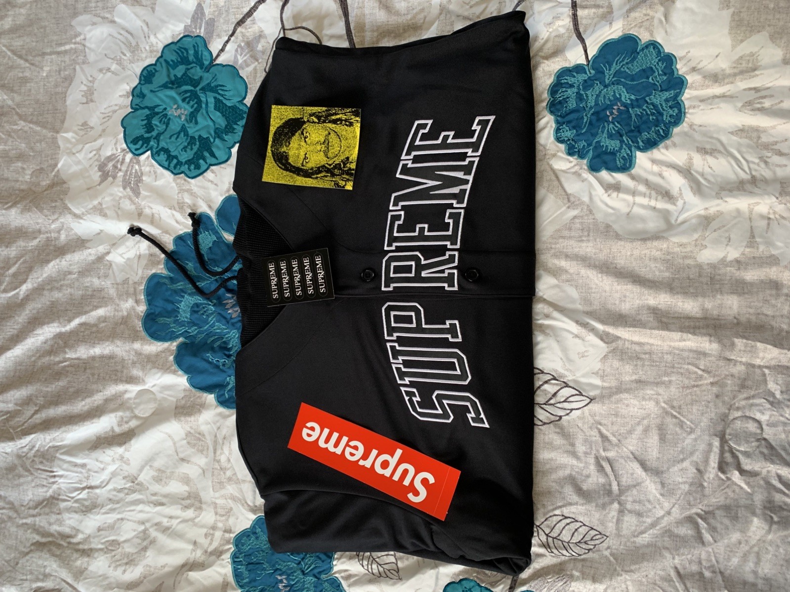 Supreme Chicago White Sox Hooded Baseball Jersey L - photo 3