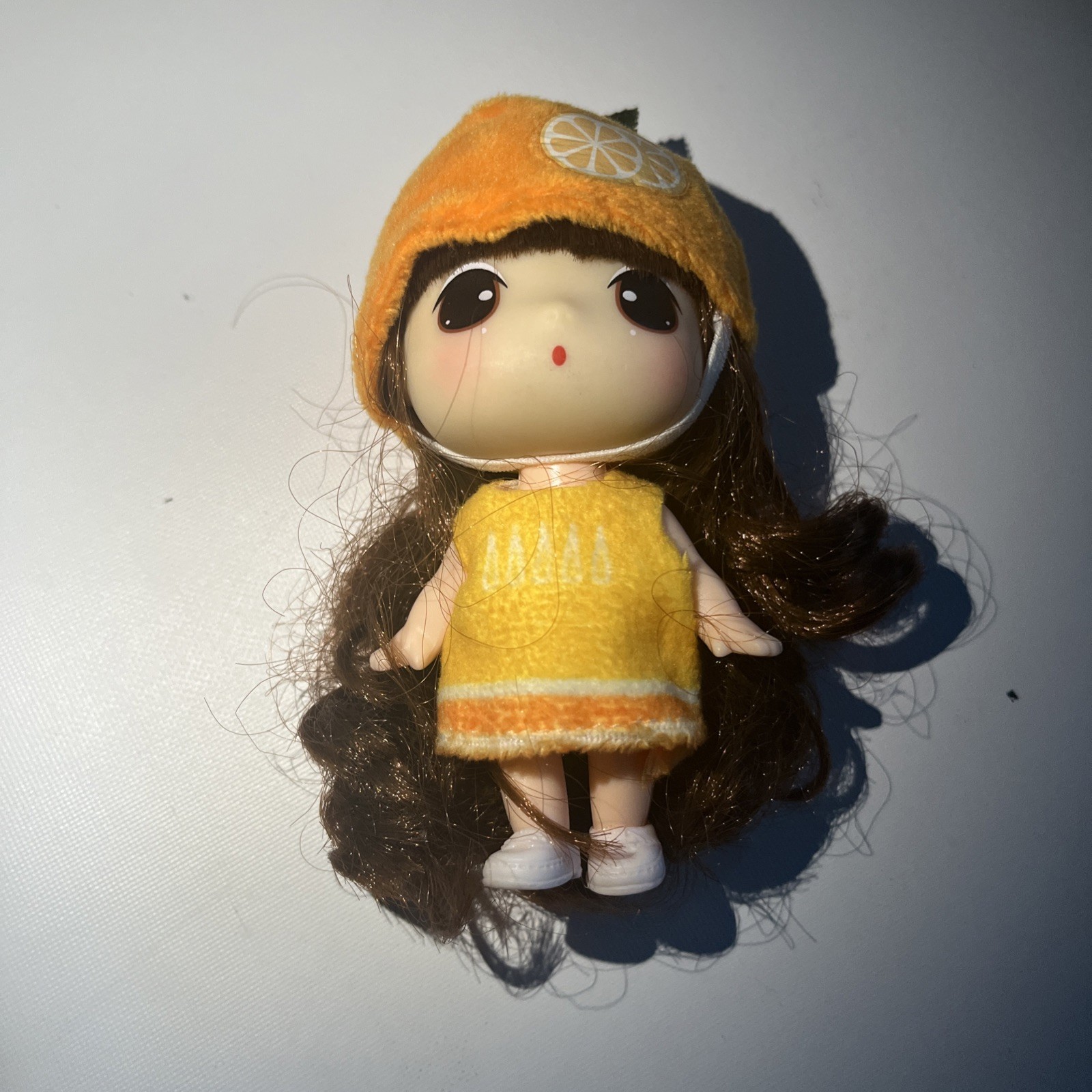 Orange ddung Fruit Baby Mini Figure SM-001 Trading Toy