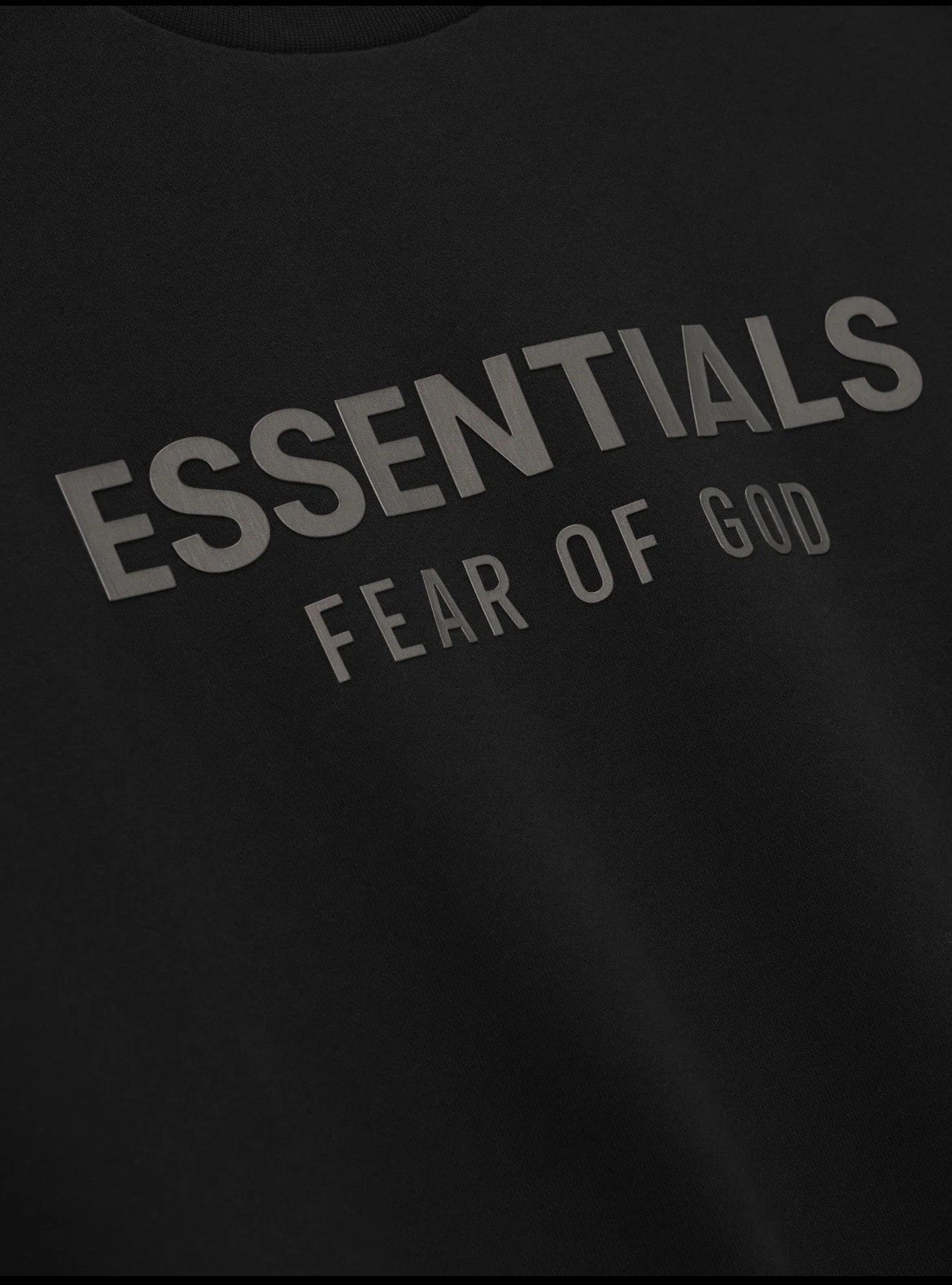 Fear of God Essentials Hoodie 'Jet Black' - Size XS - photo 2