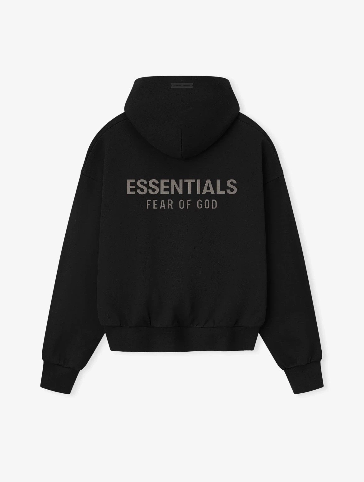 Fear of God Essentials Hoodie 'Jet Black' - Size XS - photo 3